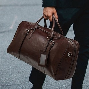 Bolsa de equipaje plegable de fitness retro de gran capacidad para hombres