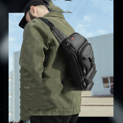 Men's Tactical Waterproof Crossbody Shoulder Bag