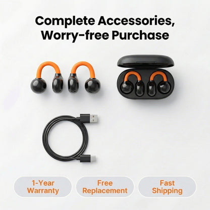 Clip-On Air Conduction Buds