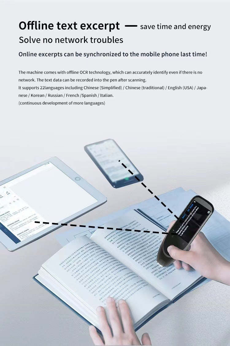 International Edition Scanning Translation Pen Multi-language