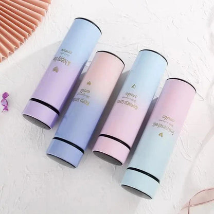 500ML Smart Thermos Water Bottle Led Digital Temperature Display Stainless Steel Coffee Thermal Mugs Intelligent Insulation Cups