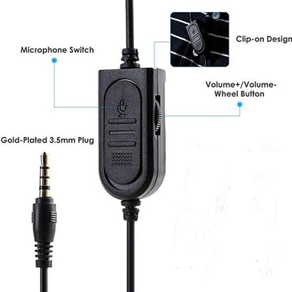 Dragon Space G3600 Wired Gaming Headset – Stereo PC Headphones