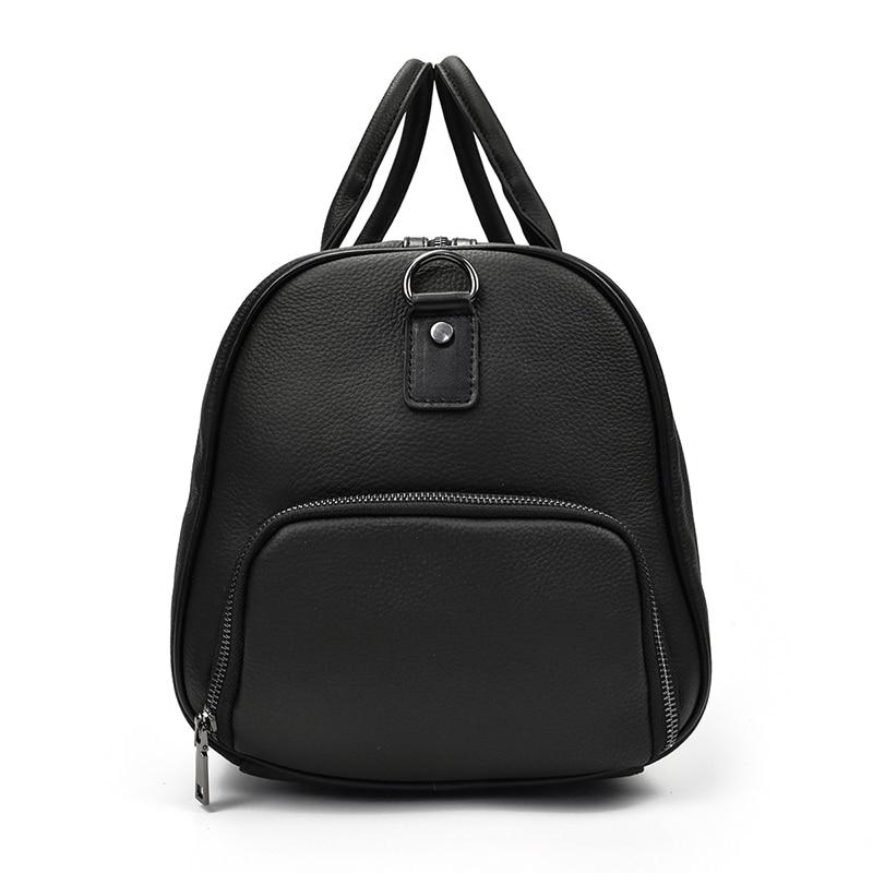 The Endre Vintage Leather Weekender Duffel