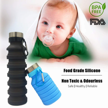 Collapsible 20oz Water Bottle