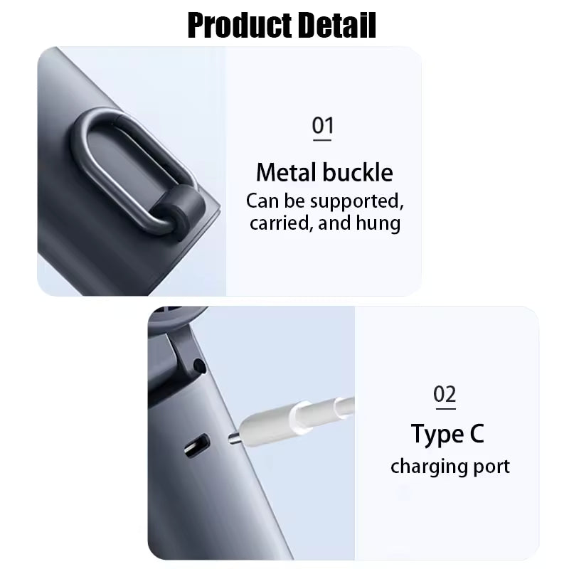 Portable Turbine Fan – Rechargeable