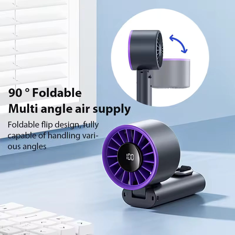 Portable Turbine Fan – Rechargeable