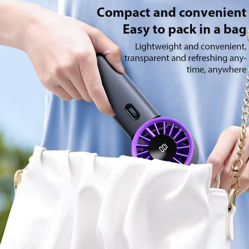 Portable Turbine Fan – Rechargeable