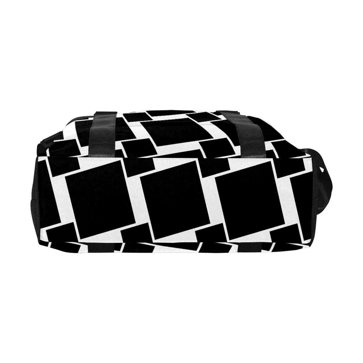 Large-Capacity Canvas Carry-On Duffel – Black