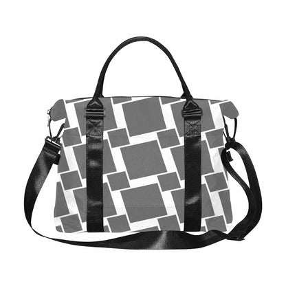 Large-Capacity Canvas Carry-On Duffel – Grey