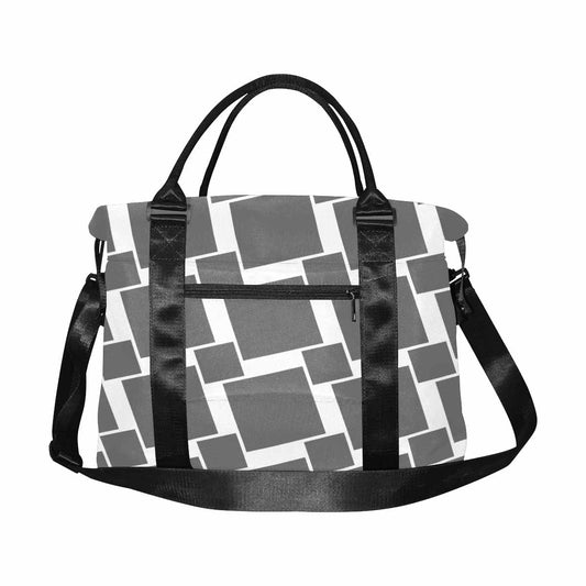 Large-Capacity Canvas Carry-On Duffel – Grey
