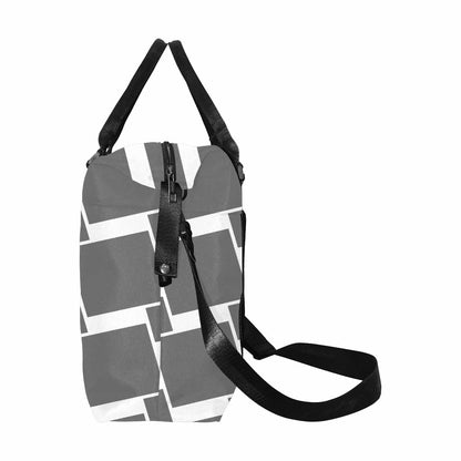 Large-Capacity Canvas Carry-On Duffel – Grey