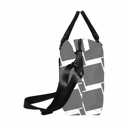 Large-Capacity Canvas Carry-On Duffel – Grey