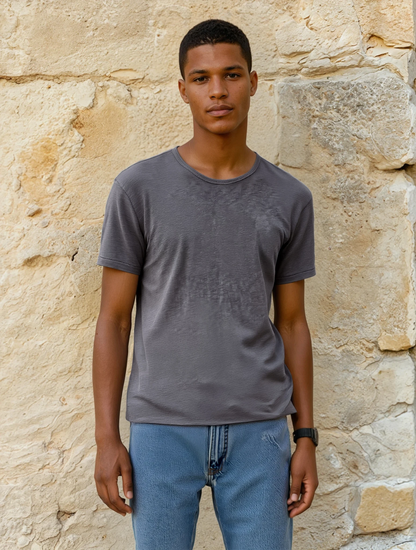 4 Corners crew neck (Ash Gray)